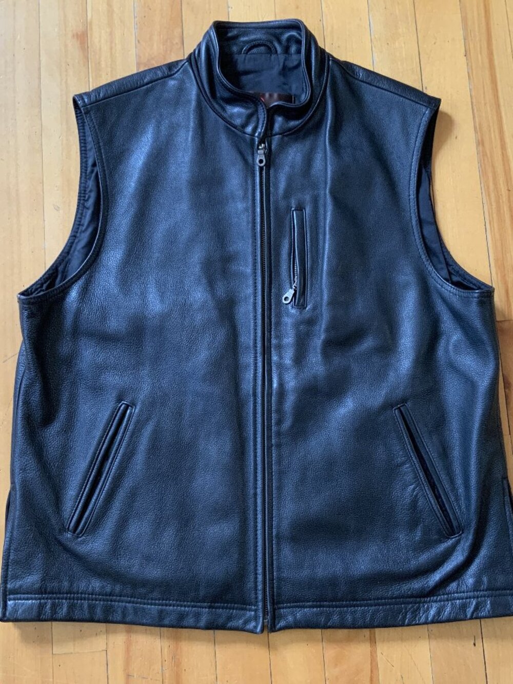 Vintage Danier Leather Vest. XL